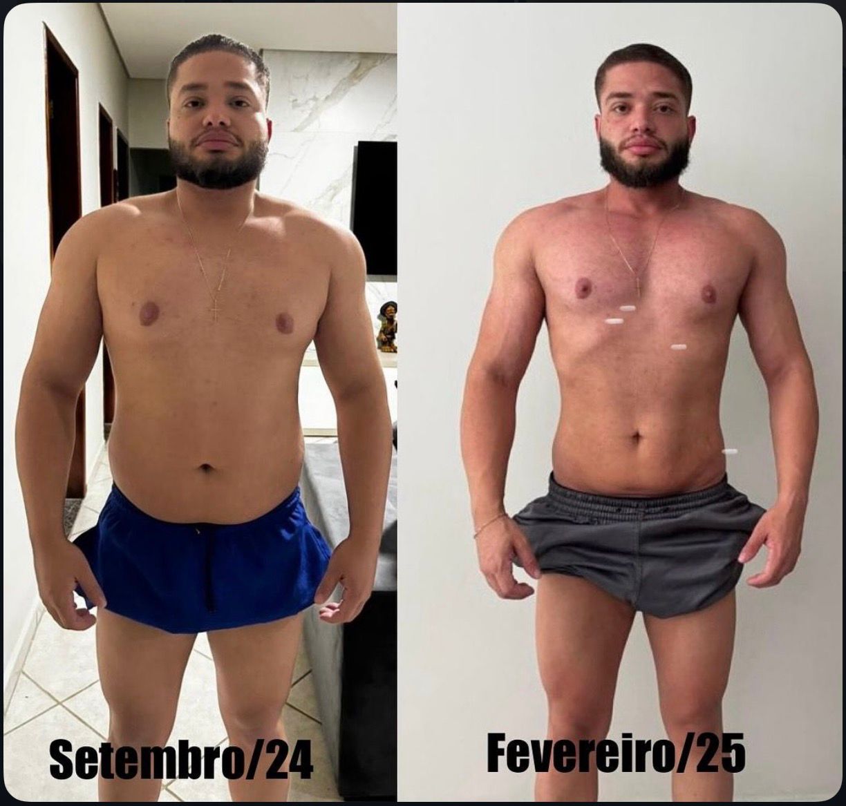 Antes e Depois Aluno